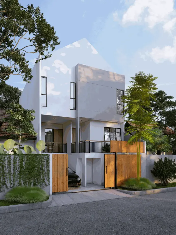 contoh proyek bangunan esteik di bandung