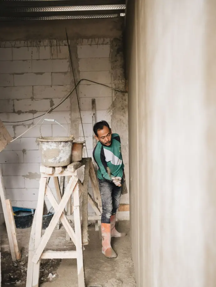 contoh proyek bangunan esteik di bandung